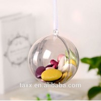 100 Wholesale clear plastic ball christmas ornaments