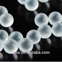 High precision 10mm solid frosted glass ball for cosmetic roll on bottle