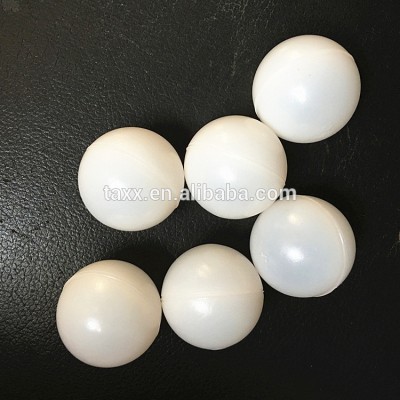 hot-selling 15mm 20mm white clear plastic hollow float ball for check valve