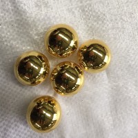 High-quality 1mm 2mm 3mm 9mm 10mm stainless steel bead plated gold balls