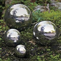 18-5000mm 36" Garden stainless steel hollow balls for decoration