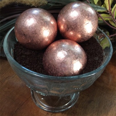 30mm 40mm 50mm 60mm 100mm large brass / copper ball for decoration